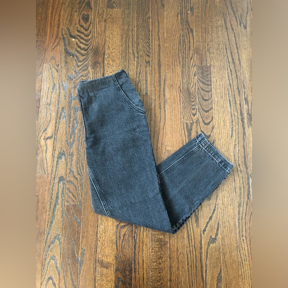 Rachel Comey Women’s 6 Prime Cropped High-Rise Jeans in Washed Black - EUC!